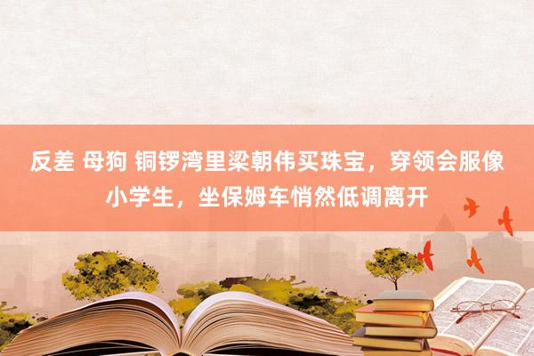 反差 母狗 铜锣湾里梁朝伟买珠宝，穿领会服像小学生，坐保姆车悄然低调离开