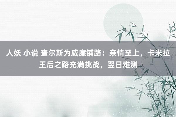 人妖 小说 查尔斯为威廉铺路：亲情至上，卡米拉王后之路充满挑战，翌日难测