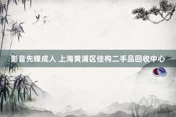 影音先锋成人 上海黄浦区佳构二手品回收中心